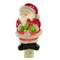 Northlight 6.75" Santa with Gift Frosted Christmas Night Light